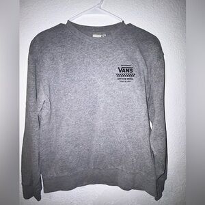 Vans Heather Gray Crewneck Sweater